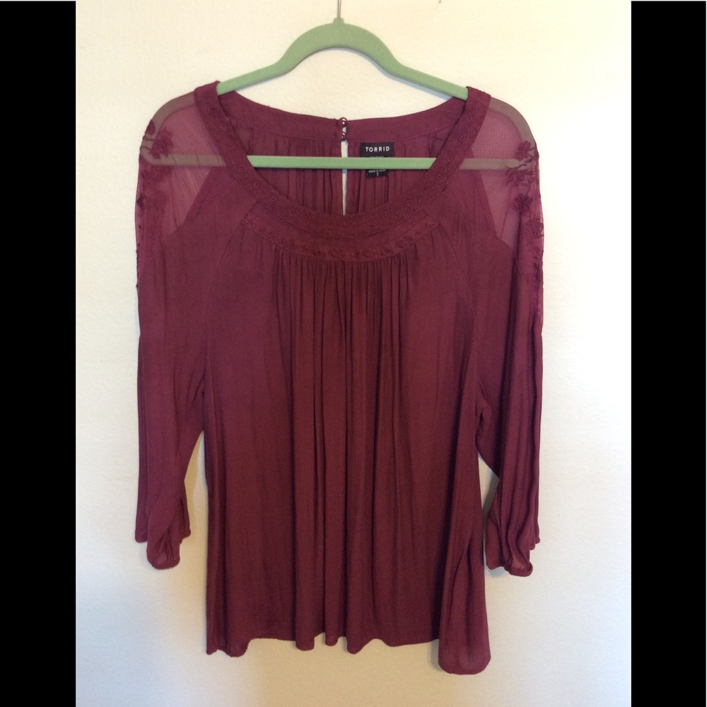Torrid Size 2 Blouse